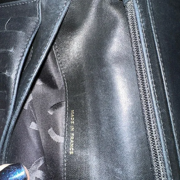 CHANEL Timeless Black Caviar Lambskin Long Zen Wallet - Picture 5 of 14